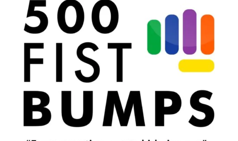logo for 500 Fist Bumps organization